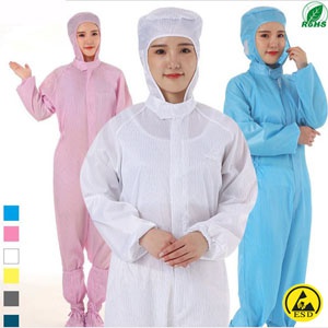 Bộ quần liền áo chống tĩnh điện