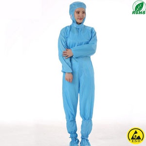 Bộ quần liền áo chống tĩnh điện