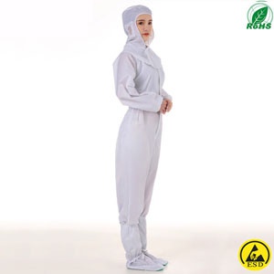 Bộ quần liền áo chống tĩnh điện